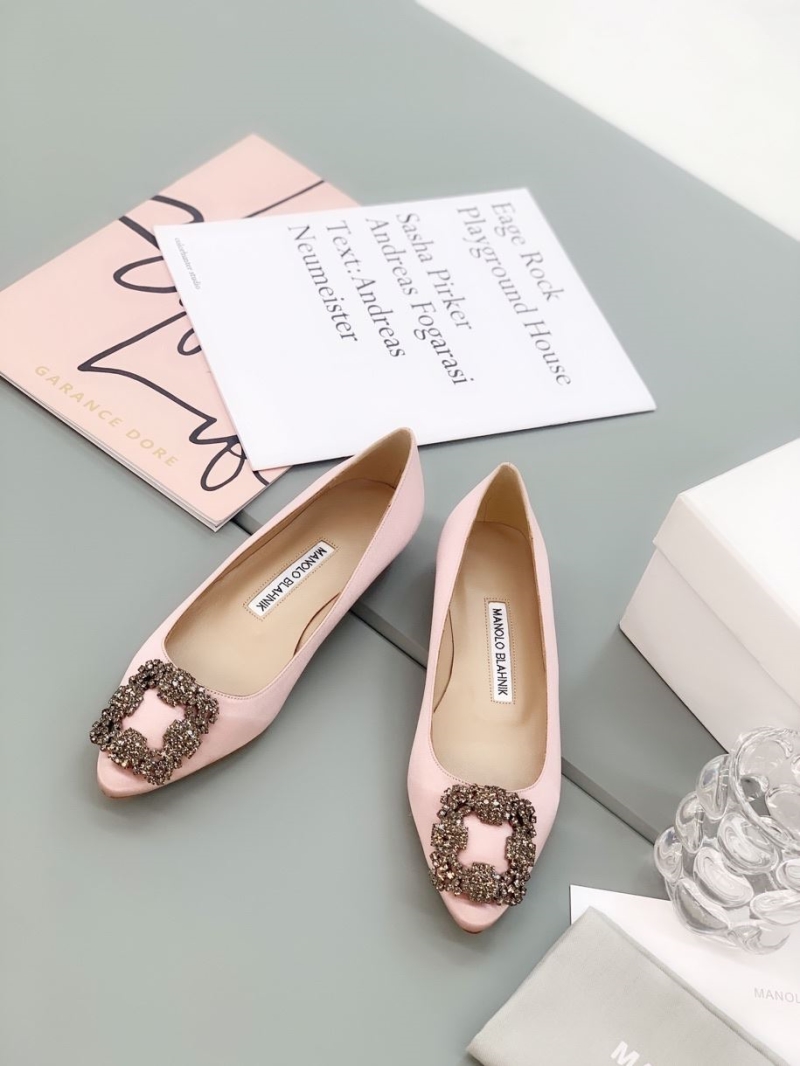 Manolo Blahnik flat shoes